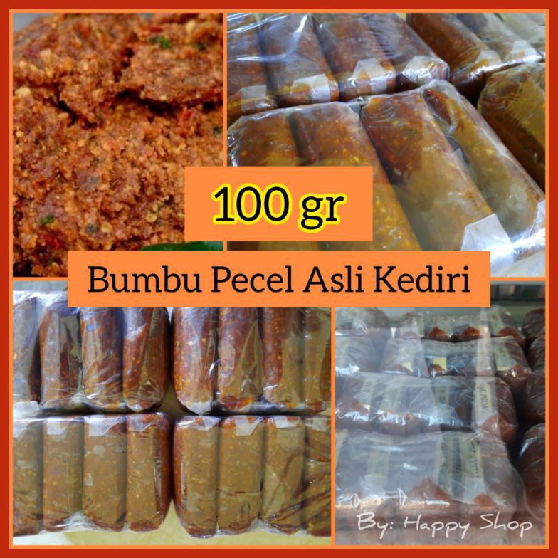 

D!ju4l Murah BUMBU SAMBEL PECEL ASLI KEDIRI (Pecel MT Kediri) 100GR Shopee Sale