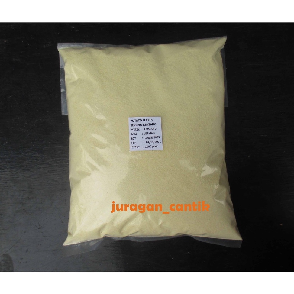 

[☪G72/] Tepung Kentang Flakes Emsland Halal Dari Jerman 1000 gram Segera Beli