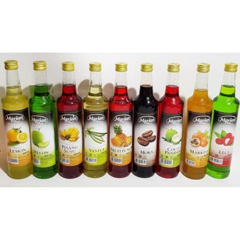 

[✺G5<] (INSTANT ONLY) MARJAN BOUDOIN SYRUP COCOPANDAN VANILA MOKA MELON SIRUP 460 ML Again