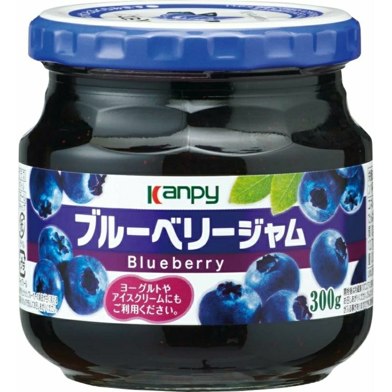 

KANPY Blueberry Jam 300g / Selai Bluberi Jepang