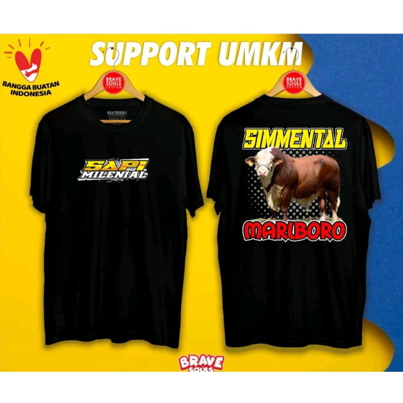 KAOS SAPI MILENIAL SIMMENTAL MARIBORO