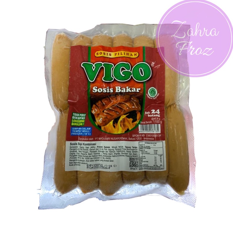 

12.12 SALE VIGO SOSIS BAKAR SAPI ISI 24 PCS !
