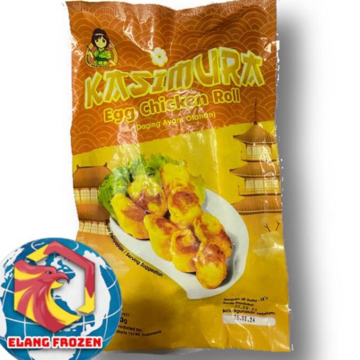 

KNSP6100 Terbaru 3.3 Eggroll /Egg Chicken Roll Bento isi 3 lenjer
