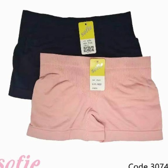 Banyak Peminat CD Boxer Short Wanita Rajut Sofie 3074 Strech Premium Fit XXL / Boxer Wanita Muat Jum