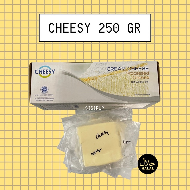 

[✭P17&] Cream Cheese Cheesy 250 GR / Cream Cheese / BANDUNG AREA Spesial Discount