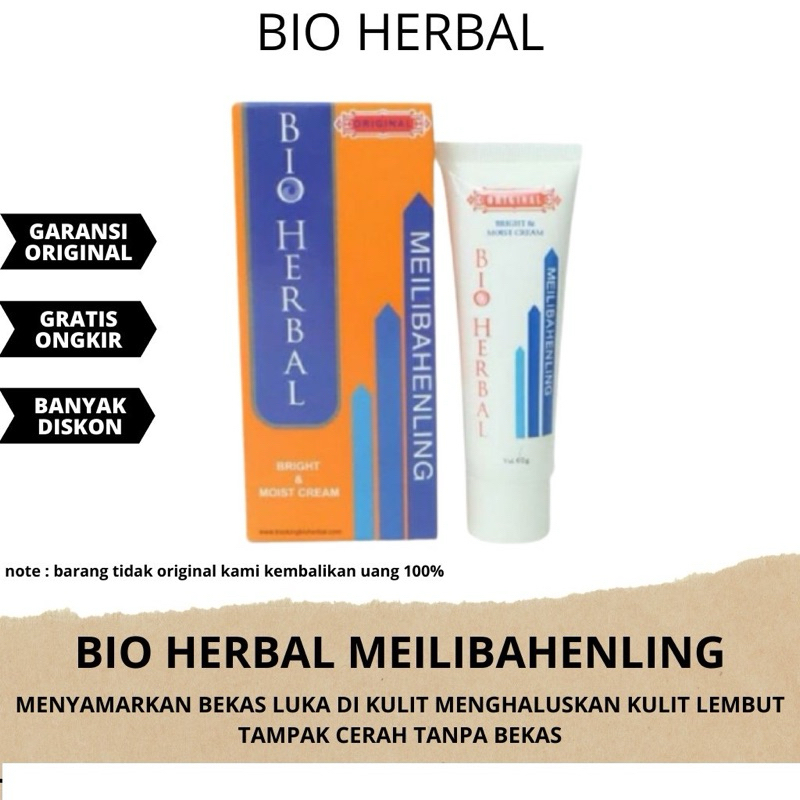 BIO HERBAL MEILIBAHENLING PENGHILANG BEKAS LUKA