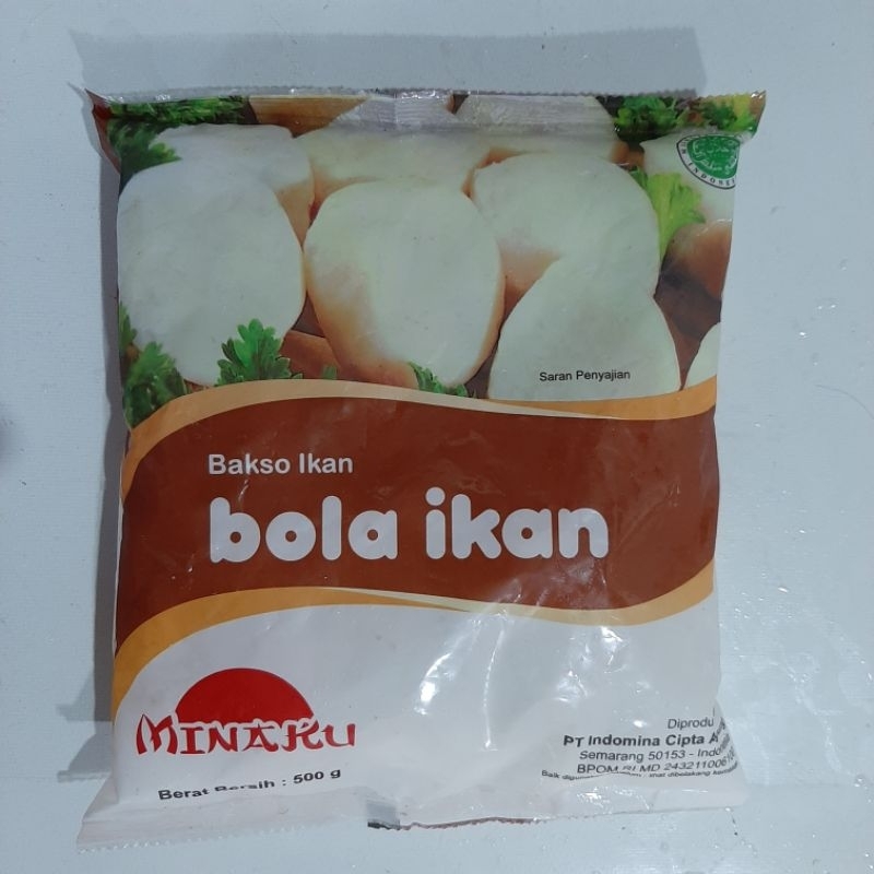 

minaku bola ikan 500 gram