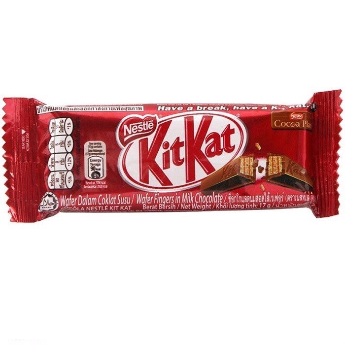 

Coklat Kit Kat Nestle 2F - 17 Gram