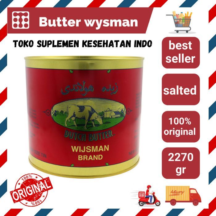 

Termurah! Wijsman Butter Mentega Wijsman Wisman Wysman 2.27 kg 2 kg