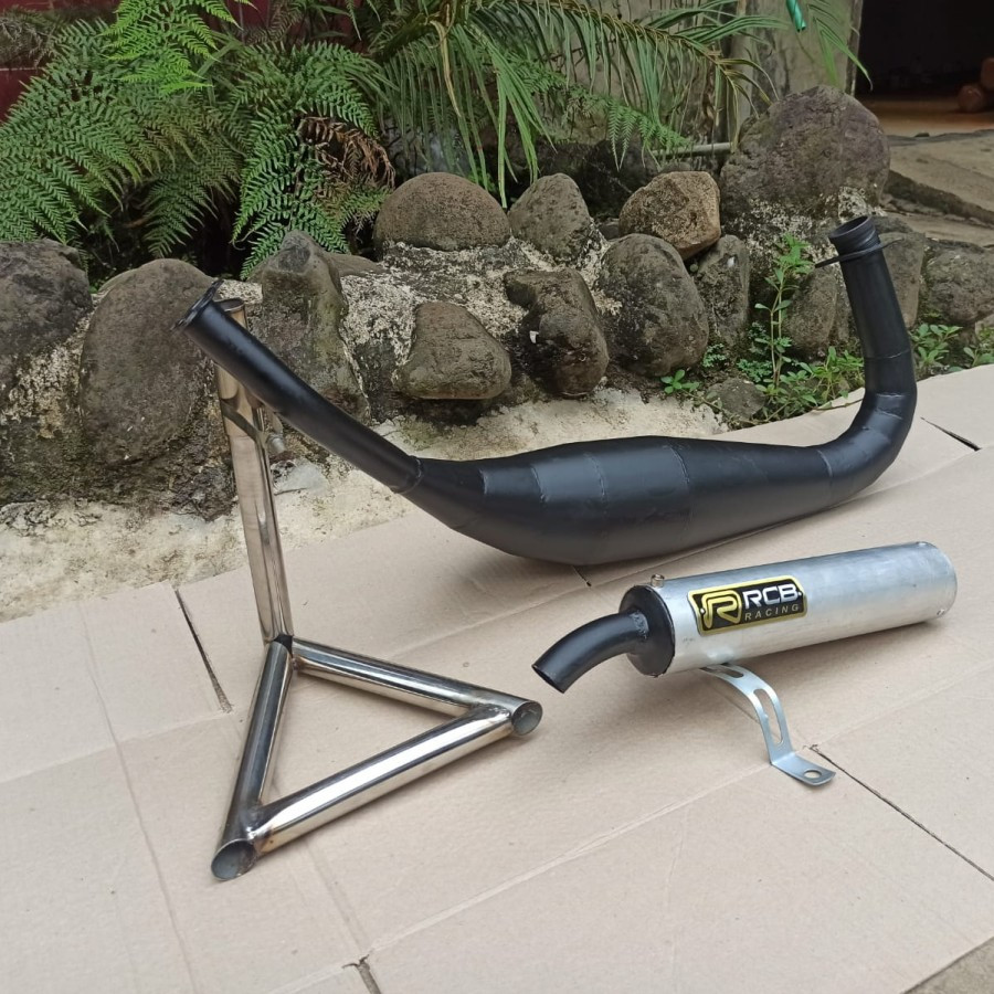 knalpot rx king pdk repsol hitam