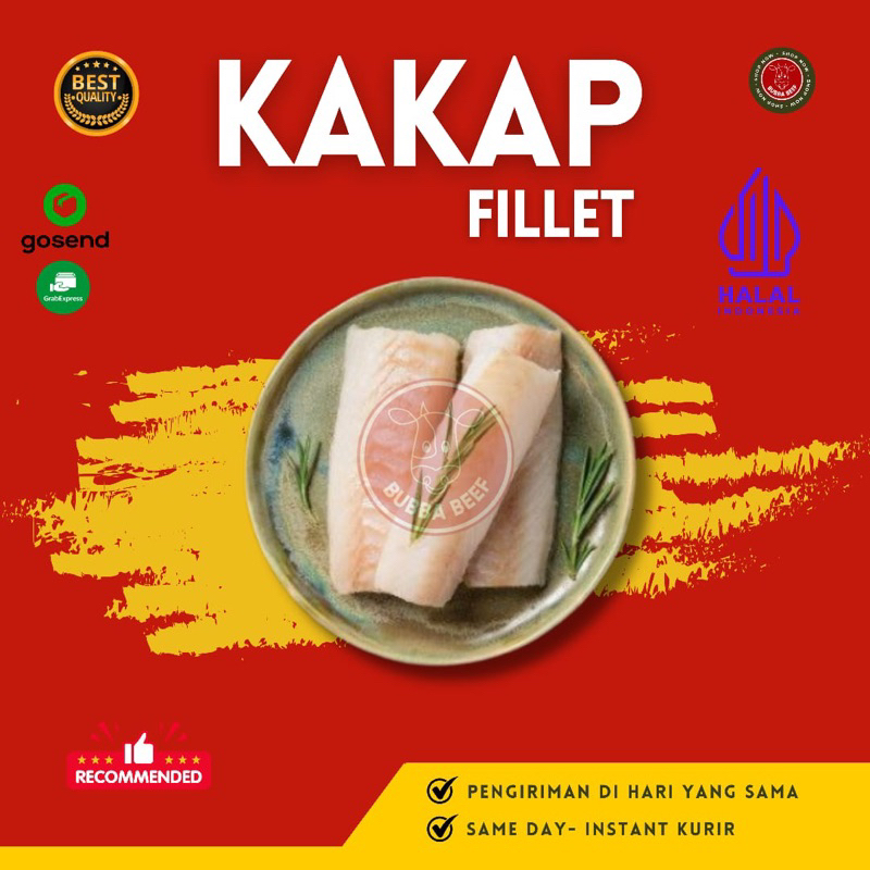 

Ikan Fillet Kakap Putih/Ikan Barramundi Fillet/Ikan Cucut Fillet/Ikan Laut Segar/Fillet Ikan Kakap