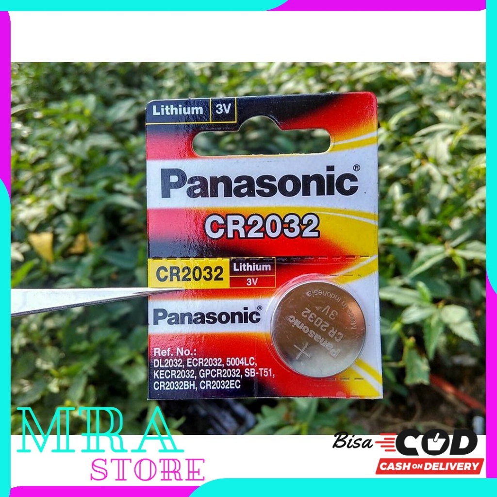 Baterai Batre Jam Tangan Panasonic Cr-2032 CR 2032 CR 2032 Original 3v