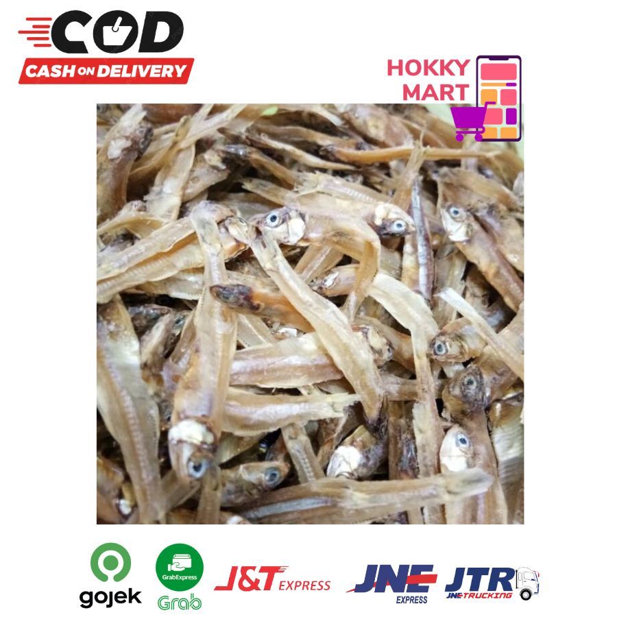 

(HOKKY) Ikan asin teri tawar padang 250 gr