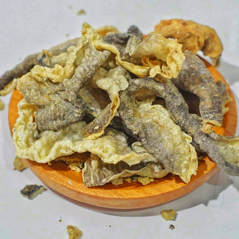 

KULIT IKAN SALMON SIAP MAKAN