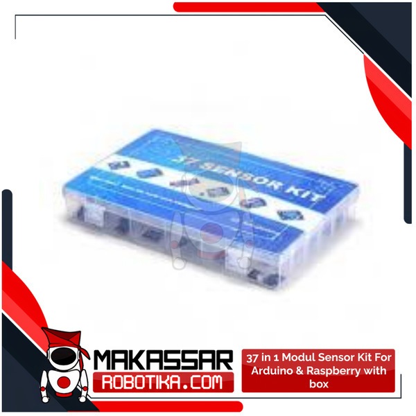 37 IN 1 MODUL SENSOR KIT FOR ARDUINO & RASPBERRY WITH BOX