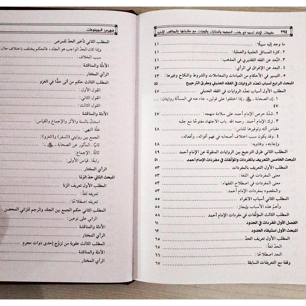 Jual Kitab Mufrodat Al Imam Ahmad fi Kutub Al Hudud wal Jinayat Waladiyah | مفردات الامام احمد في كتب الحدود والجنايات والديات Impor Original di Toko Kitab Alresalah