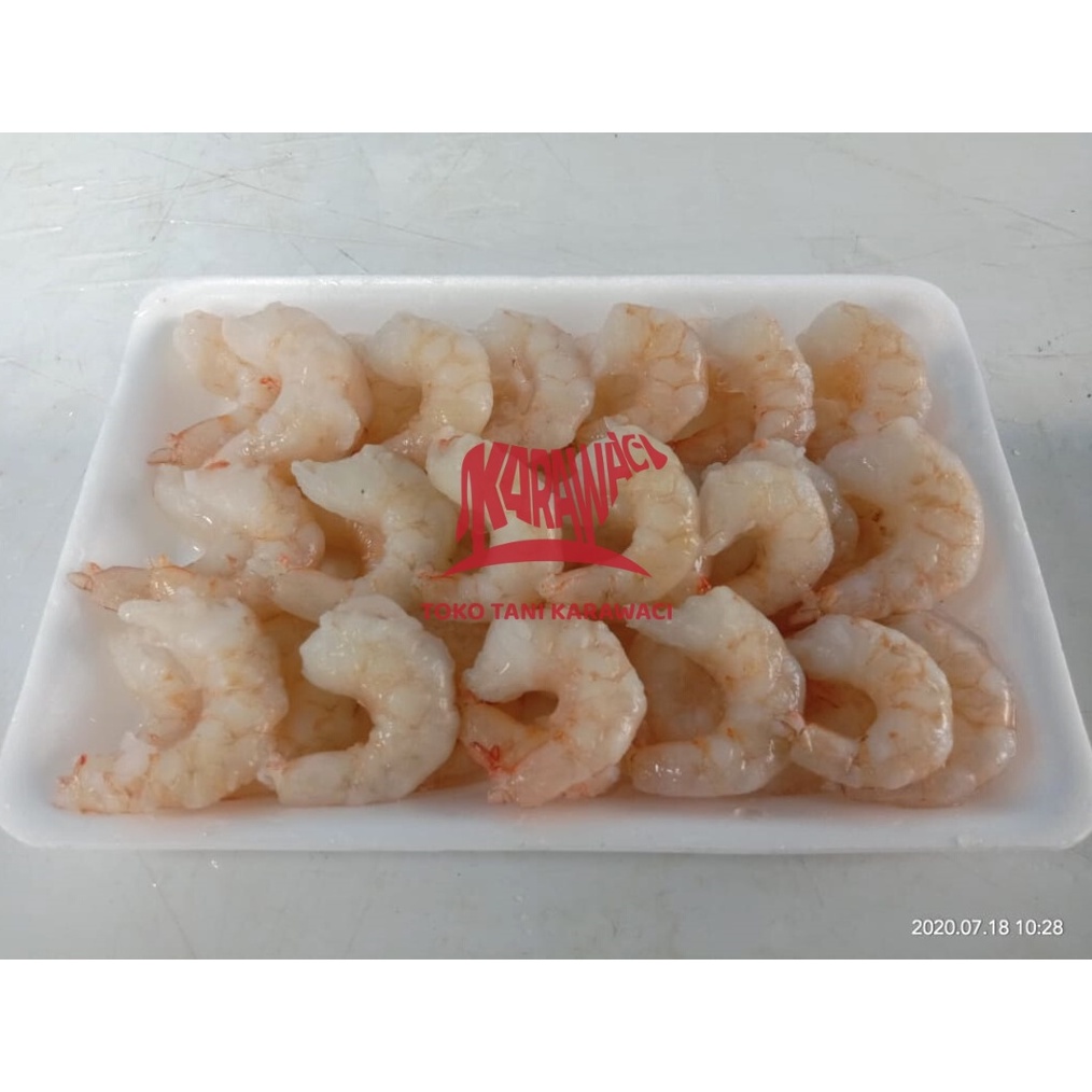 

12.12 Brand Udang Kupas Bersih @500gr - Size M / HIGH QUALITY !