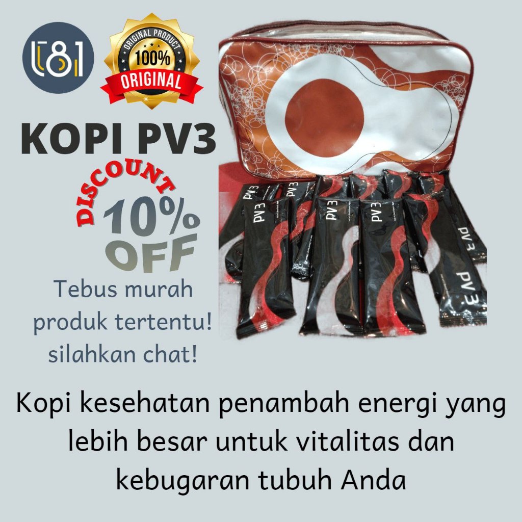 

PROMO KOPI PV3/BIOALPHA Original 1 Tas PROMO Kopi Bio Alpha