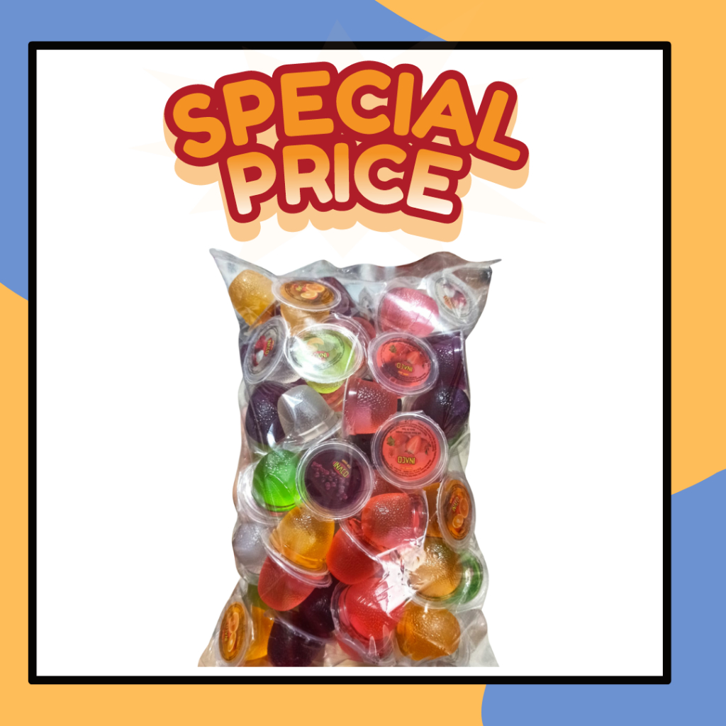 

Jelly Inaco Mini Mix Fruit 1kg Jeli Kiloan Aneka Rasa Buah 1000gr