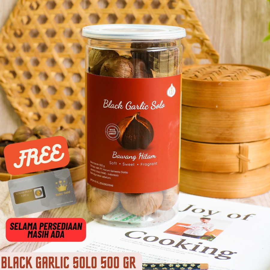 

RB BAWANG HITAM BLACK GARLIC LANANG TUNGGAL HSD 500 GRAM PREMIUM JUMBO