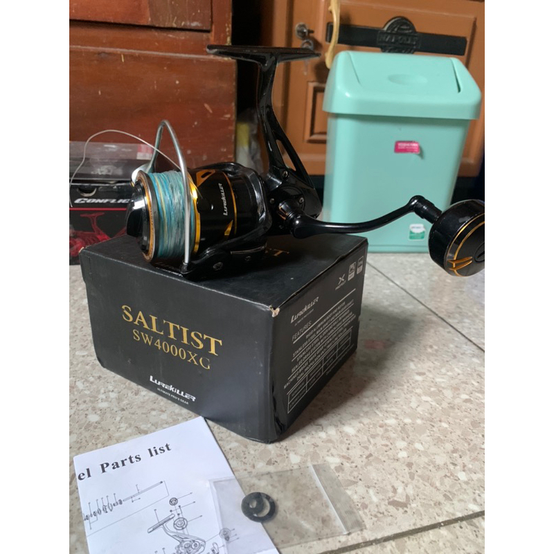 Reel lurekiller saltist SW 4000 Xg