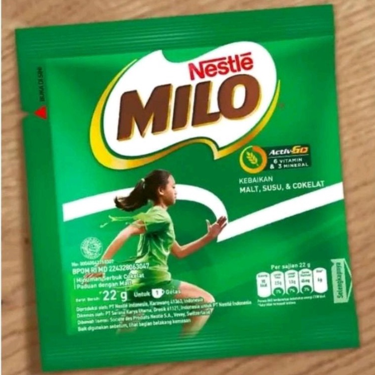 

[KODE ERHGG] Susu Milo Sachet Per Renteng (10 Pcs)