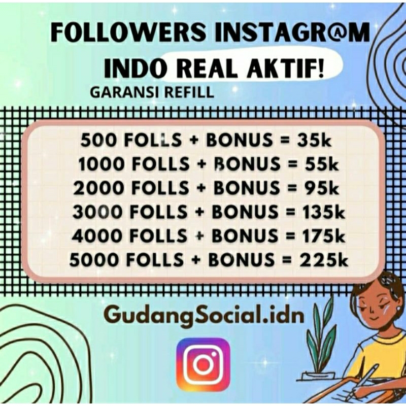 jual followers ig real indo akun asli