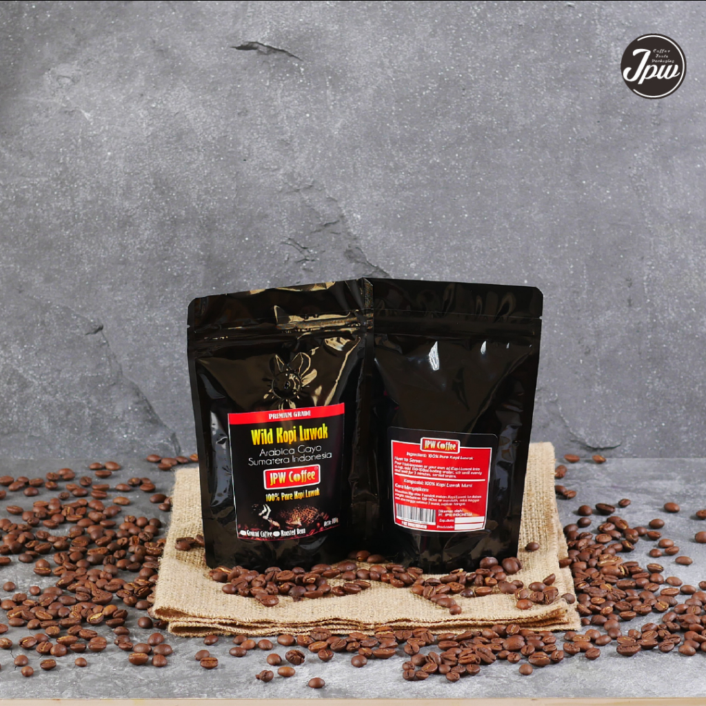 

250gr Luwak Premium Grade JPW Coffee Arabica - Specialty Grade Coffee