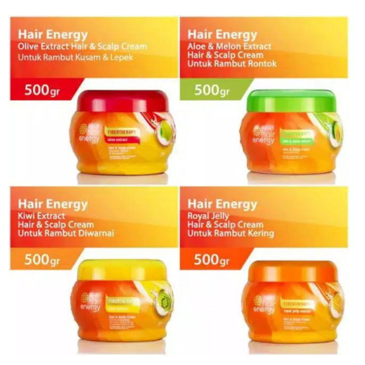 Makarizo hair energy | masker rambut makarizo hair energy | Creambath makarizo hair energy 500gr