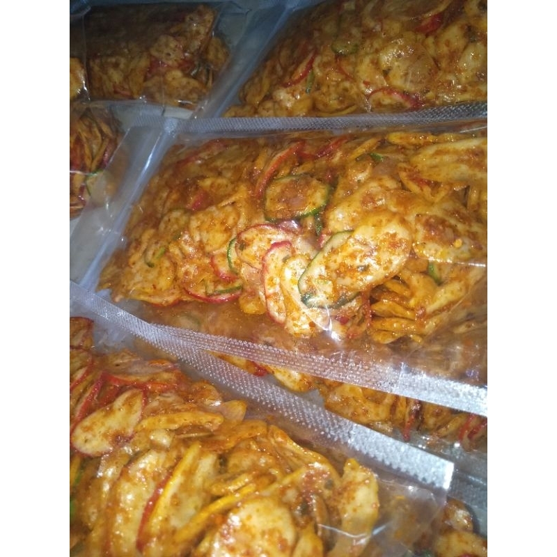 

KERUPUK SEBLAK (sebring) HOME MADE 100gr