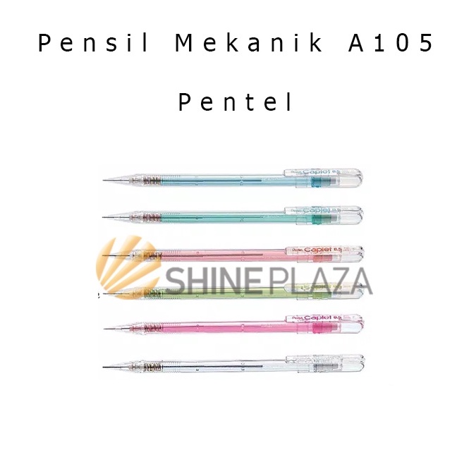 

Bay@r Di Tempat Pensil Mekanik Pentel Caplet A105 0.5mm - Mechanical Pencil Pentel 0,5 New_Product