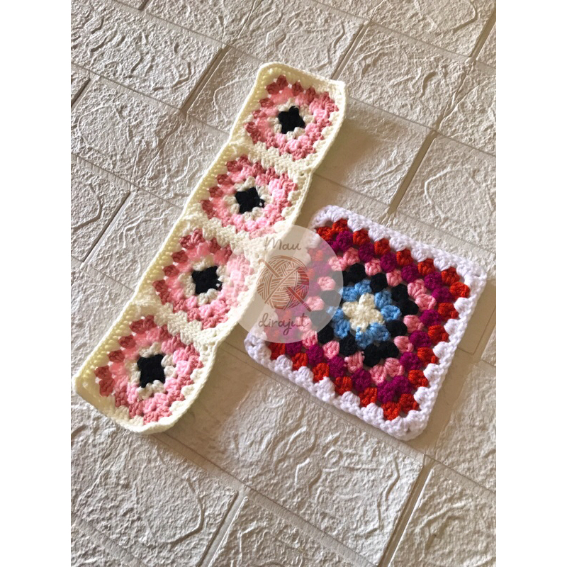 Granny Square crochet | Granny square rajut