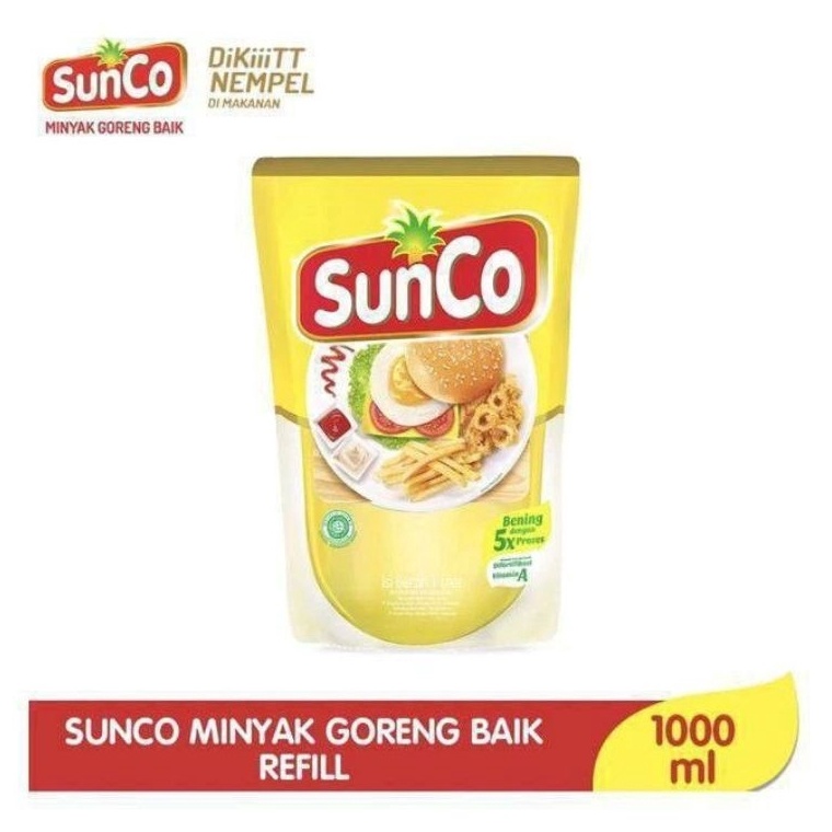 

T3rkini Minyak Refill Sunco 1 Liter Spesial Discount