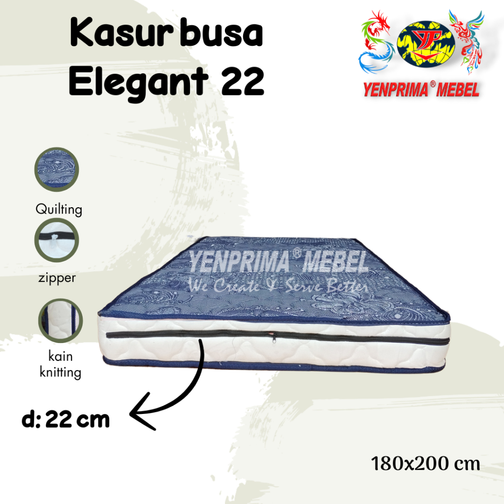 Kasur Busa Elegant Uk.180x200 / Kasur Busa / Kasur Promo