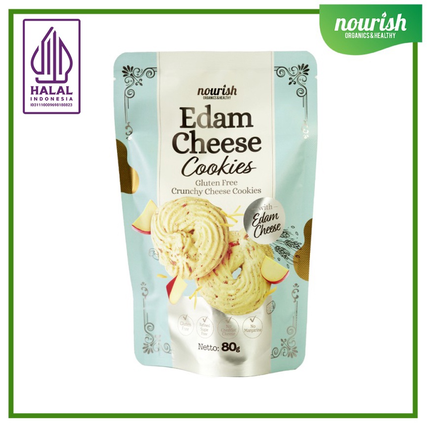 

Terk!ni Cheese Edam Cookies - Gluten- Cookies 80gr Special