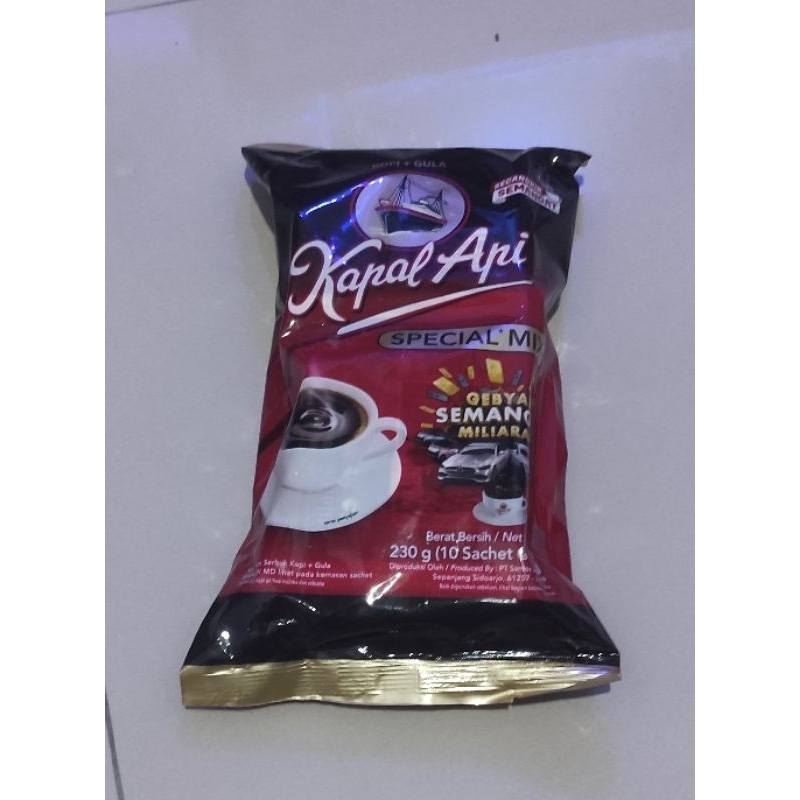 

Kopi Kapal Api Spesial Mix 23gr 1 renteng