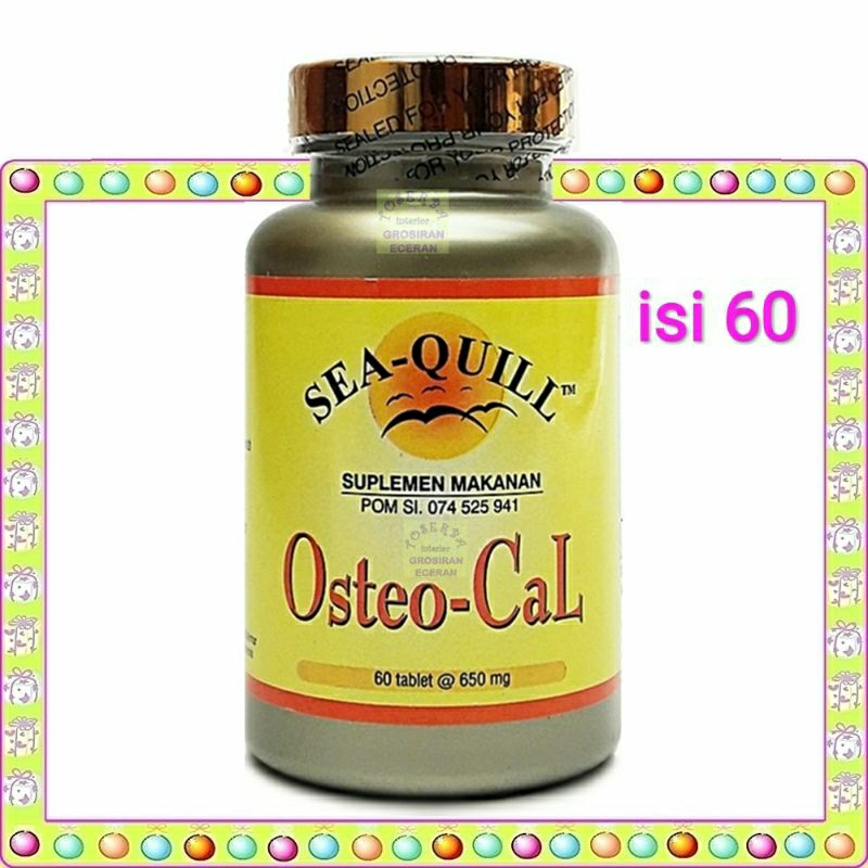 Sea quill Osteocal 60 - Sea quill Osteocal 30 - Osteo cal - Grosir Sea Quill