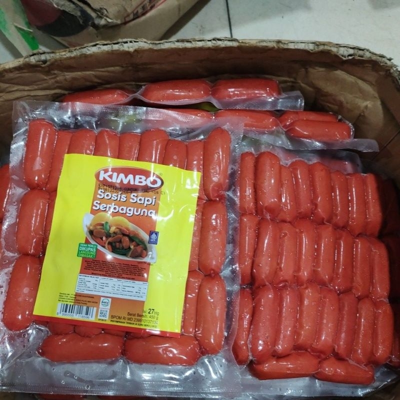 

kimbo sosis sapi coctail merah 450gr