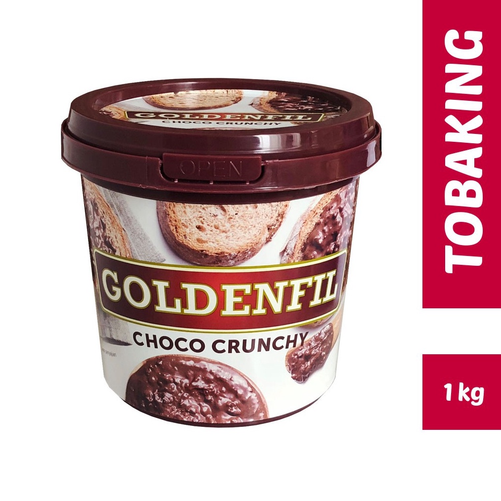 

✨BIG SALE✨ GOLDENFIL Choco Crunchy 1kg selai coklat pasta 