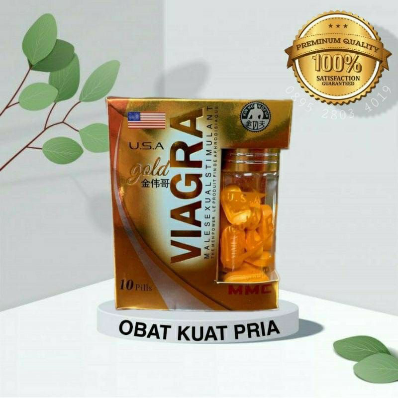 gold vi pria gra original dewasa 100%asli