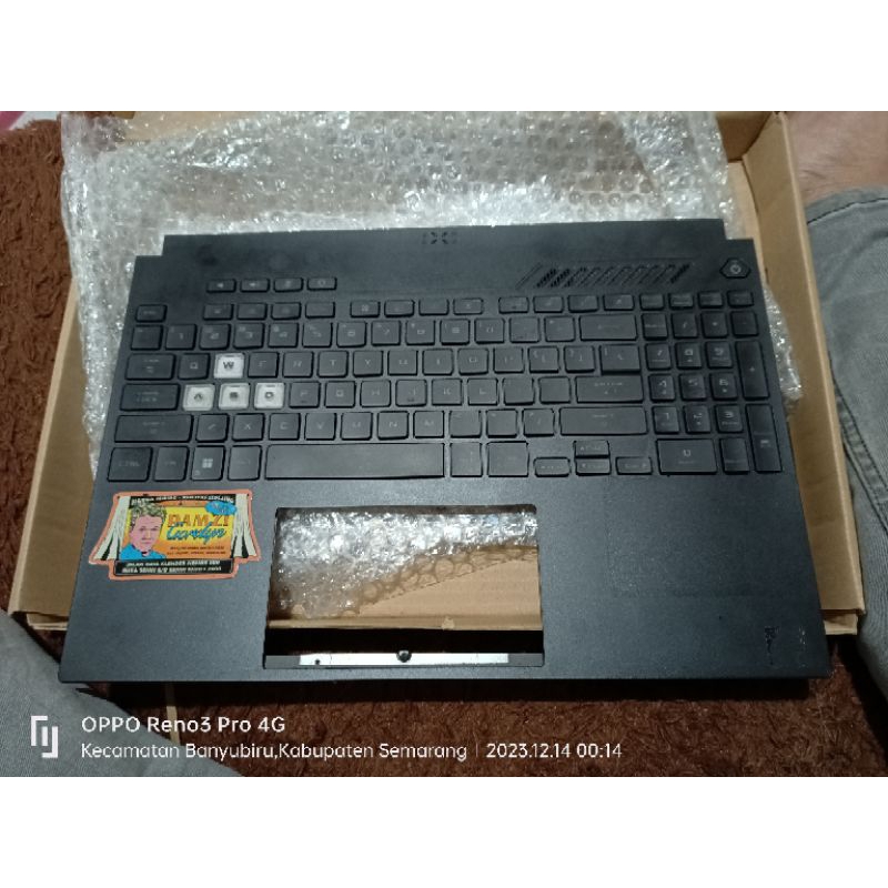 FRAME KEYBOARD ASUS TUF Gaming F15 FX507ZC, FX507ZE, FX517ZM FA507 ORI