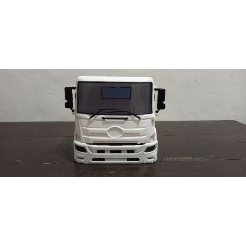 kabin hino miniatur rc truk 3dprint skala 16