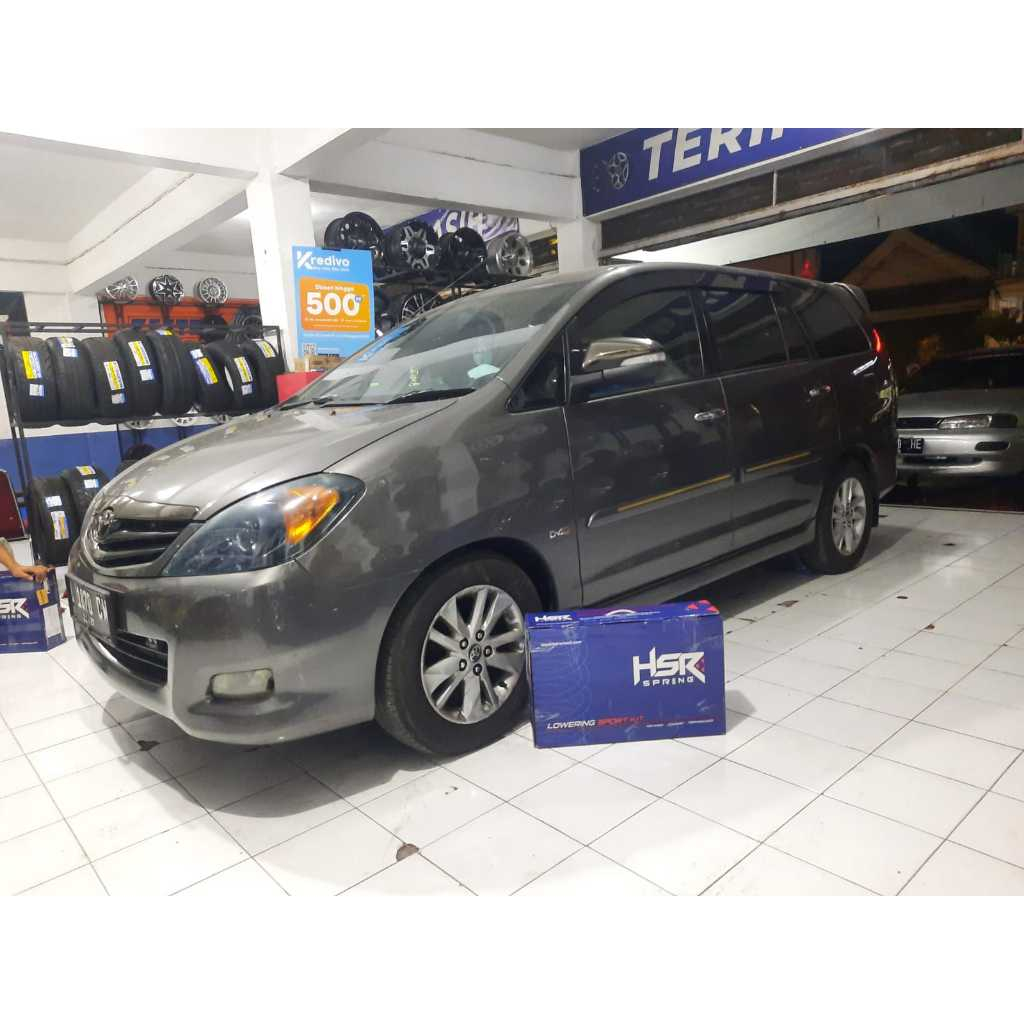 per ceper harian mobil innova bensin Lowering kit HSR mobil Innova - variasi per surabaya
