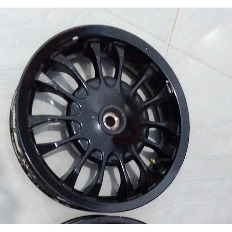 velg belakang rear ori original vespa sprint s black ring12 primavera lx s