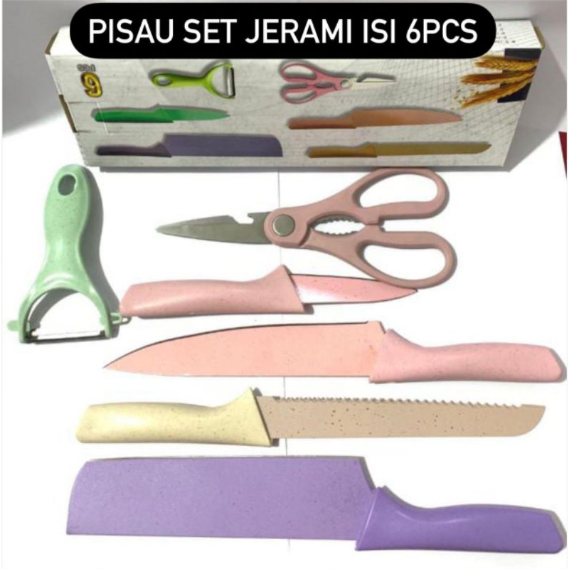 Pisau Set Jerami Pisau Dapur Set