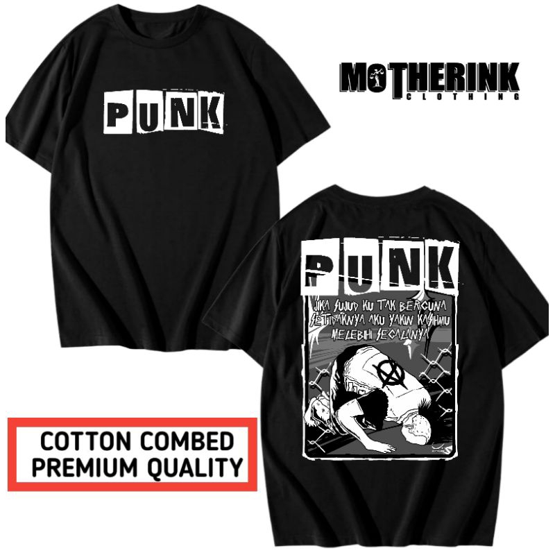 Kaos Punk Tobat - Kaos Punk Islami - Kaos Punk Dakwah - Kaos Dakwah - Kaos Islami