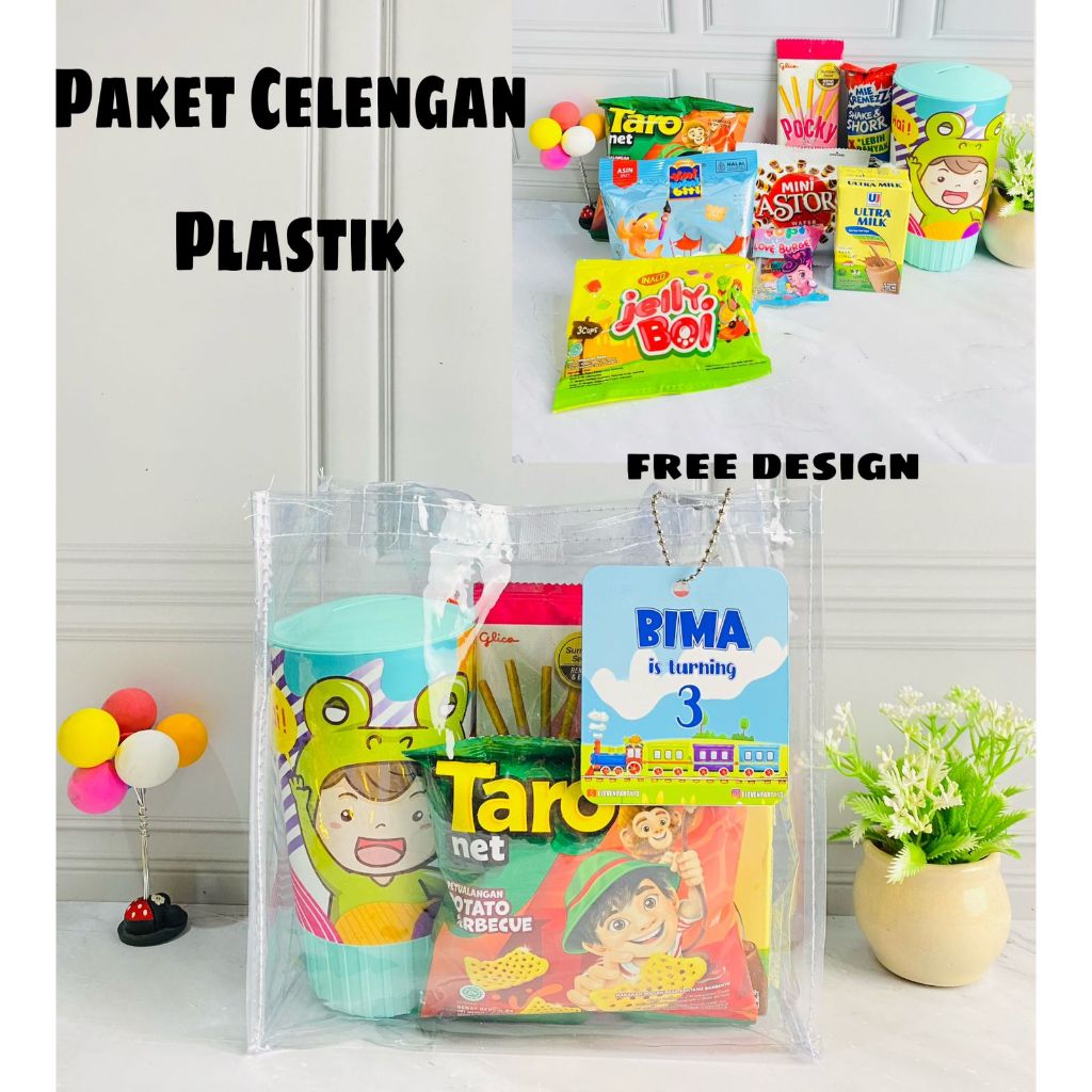 

Paket goodiebag ulang tshun/hampers ulang tahun/souvenir ulang tahun anak