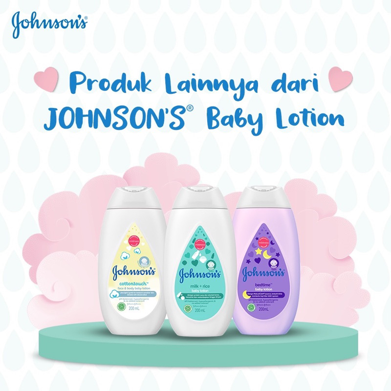 JOHNSON'S Baby Lotion - Losion Bayi / Lotion Johnson's Baby 200ml