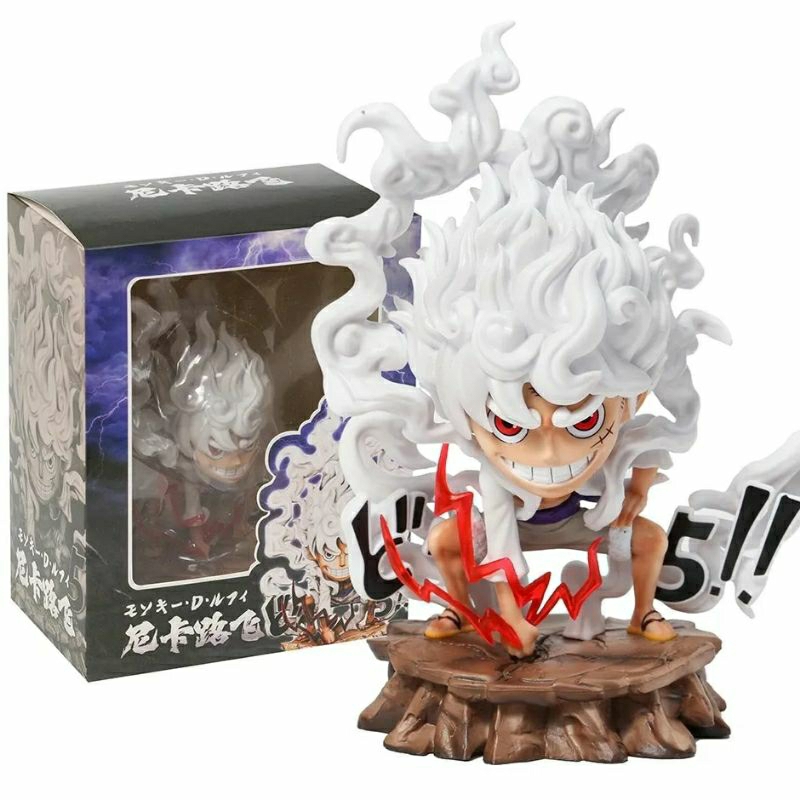 Action Figure Luffy Gear 5 Chibi