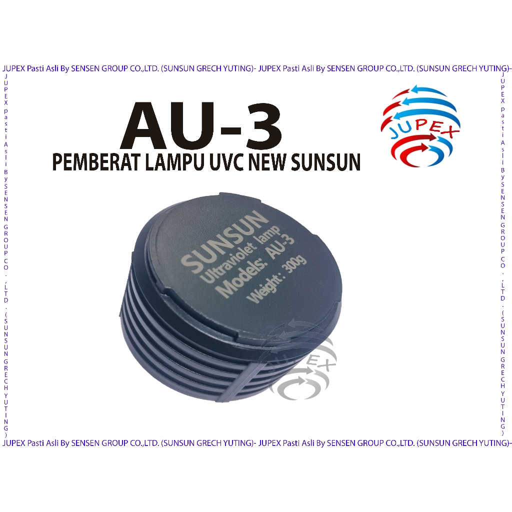 ORIGINAL SUNSUN AU-3 PEMBERAT LAMPU KOLAM UVC PRO NEW SUNSUN AU 3
